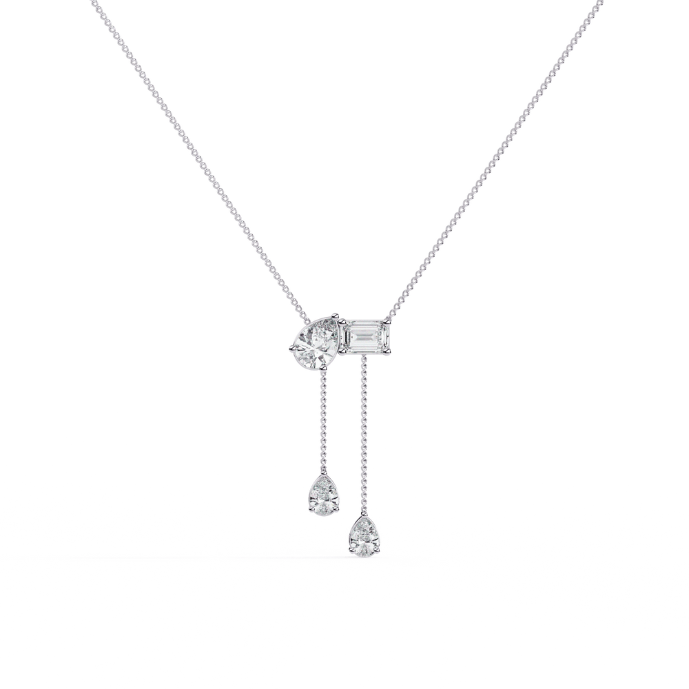 Diamond Necklace for Women | Minimal Necklace | Ozziva