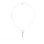 Diamond Necklace for Women | Circle Necklace | Ozziva