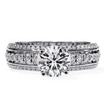 Diamond Ring for Women | Pavé Diamond Ring | Ozziva