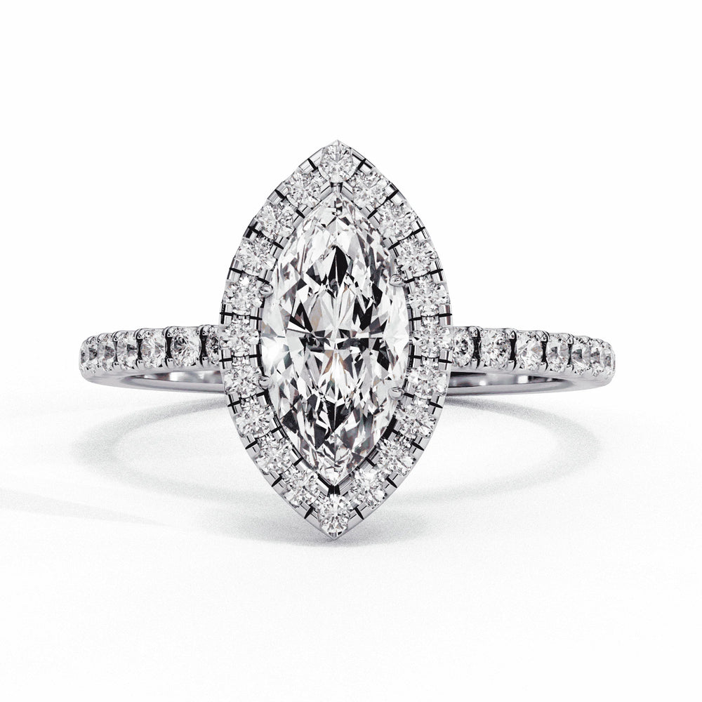 Diamond Ring for Women | Marquise Diamond | Ozziva