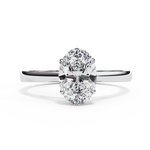 Diamond Engagement Ring | Oval Solitaire | Ozziva