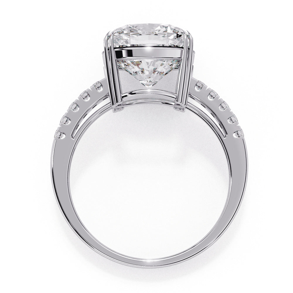 Diamond Ring for Women | Radiant Diamond | Ozziva