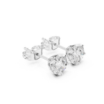 Diamond Stud Earrings | Minimal Diamond Studs | Ozziva