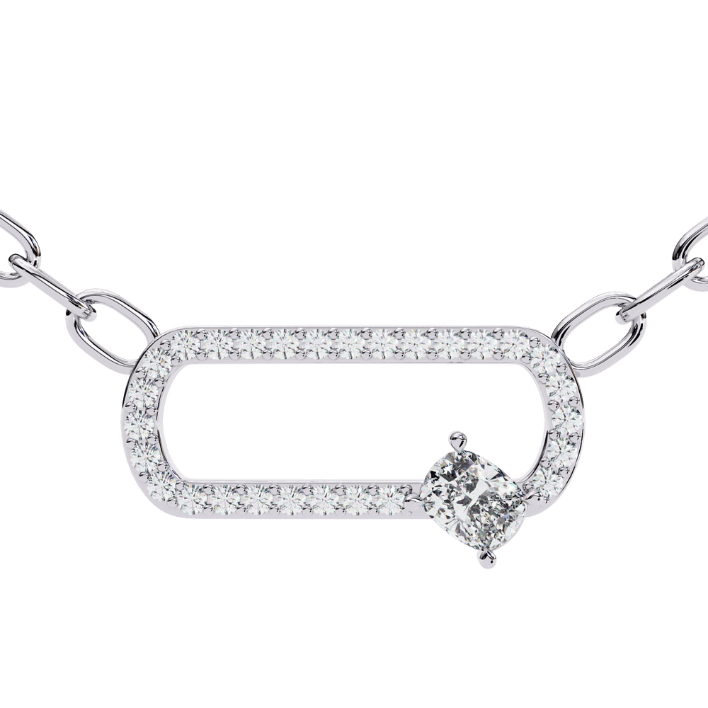 Diamond Pendant for Women | Sleek Pendant | Ozziva