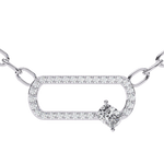 Diamond Pendant for Women | Sleek Pendant | Ozziva