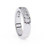 Diamond Band Ring for Women | Channel Band | Ozziva