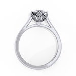 Diamond Ring for Women | Floral Round Ring | Ozziva
