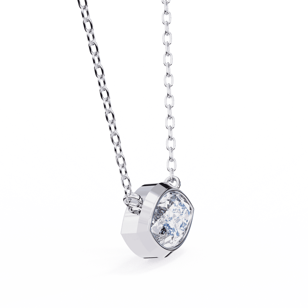 Diamond Pendant for Women | Round Cut Pendant | Ozziva