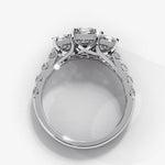 Diamond Ring for Women | Emerald Cut Ring | Ozziva