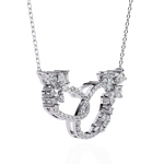 Diamond Necklace for Women | Brilliant Cut | Ozziva
