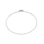Gold Diamond Bangle for Women | Sleek Bangle | Ozziva