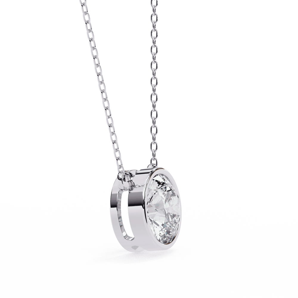 Diamond Pendant for Women | Solitaire Pendant | Ozziva