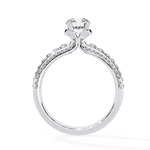 Diamond Ring for Women | Pavé Diamond Ring | Ozziva