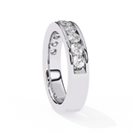 Diamond Band Ring for Women | Channel Band | Ozziva