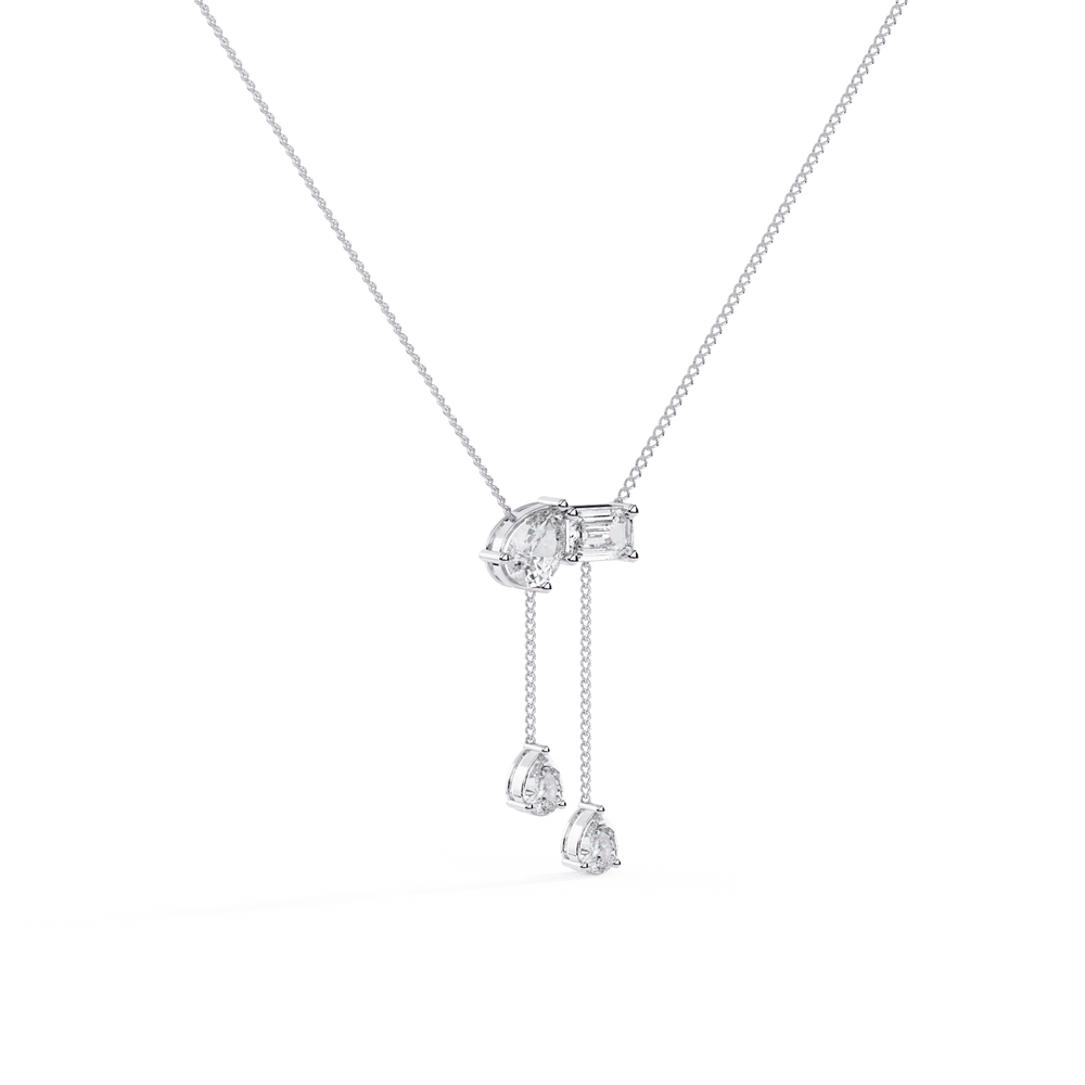 Diamond Necklace for Women | Minimal Necklace | Ozziva