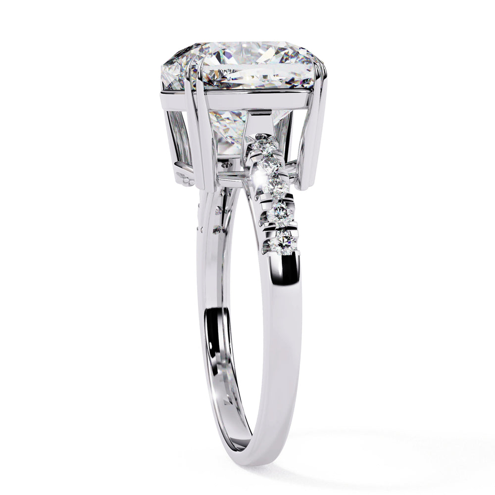 Diamond Ring for Women | Radiant Diamond | Ozziva