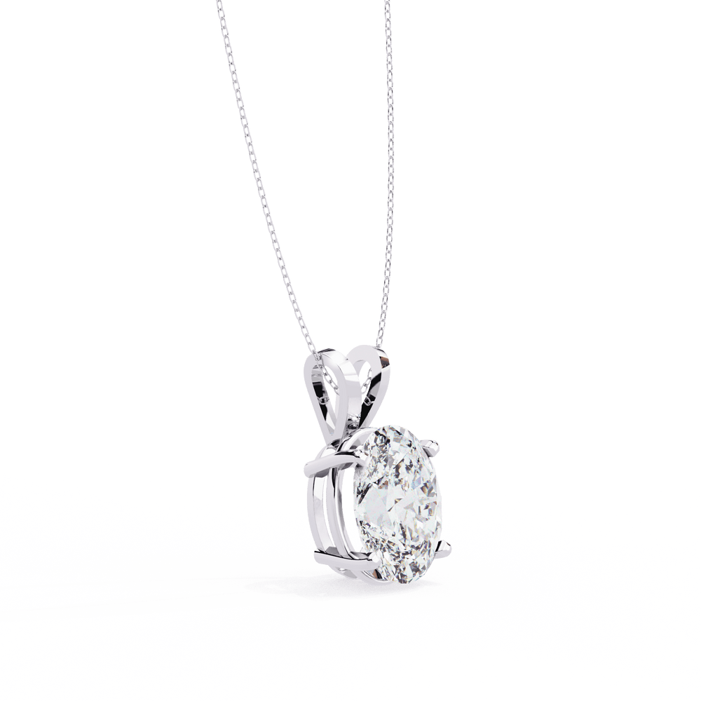 Diamond Pendant Necklace | Elegant Pendant | Ozziva