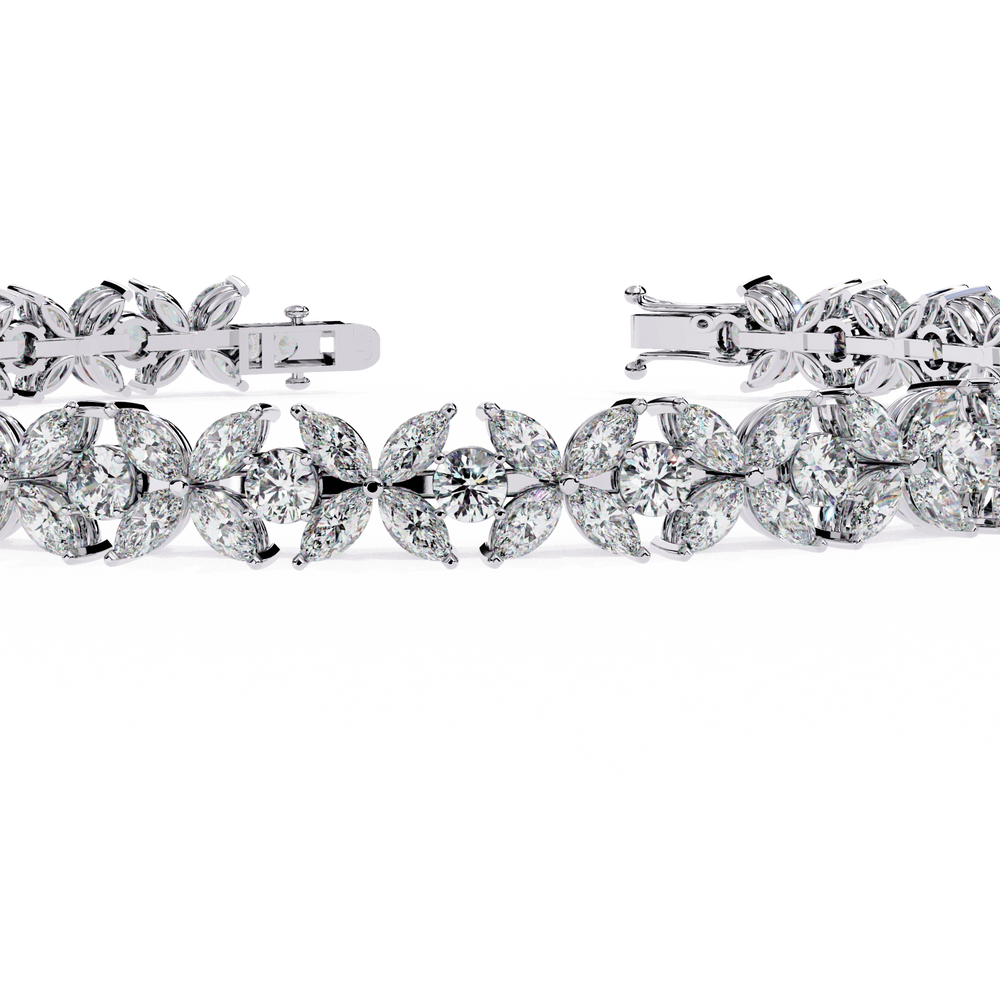 Diamond Bracelet for Women | Modern Bracelet | Ozziva