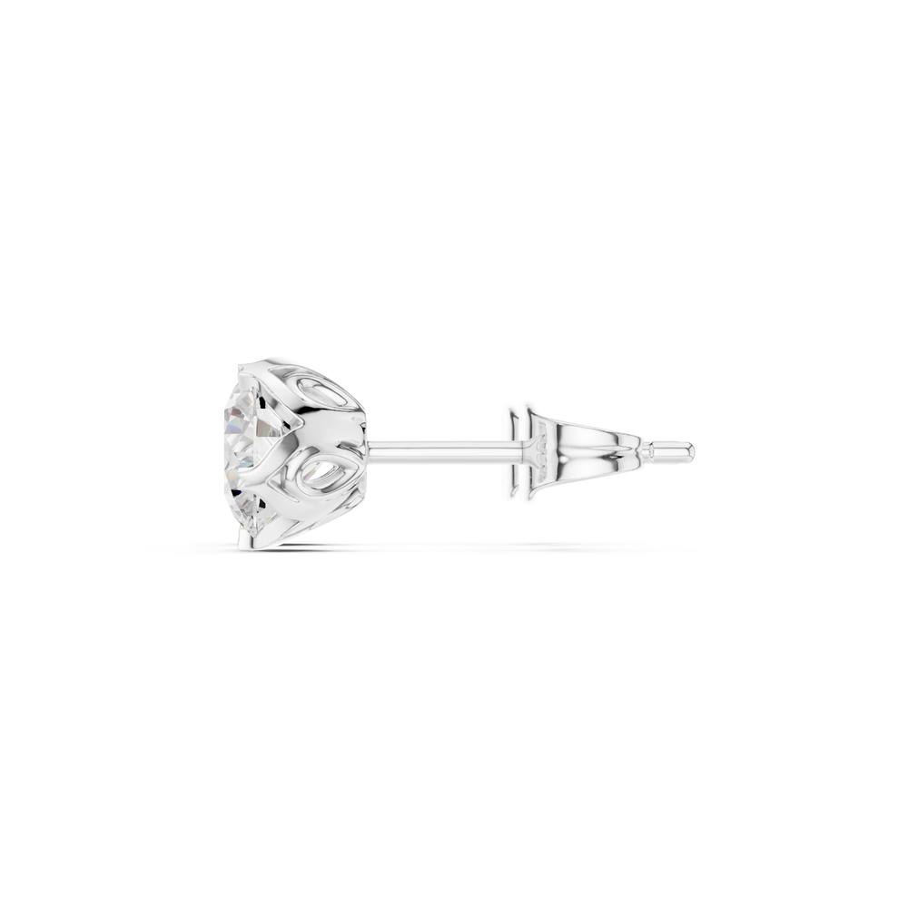 Diamond Stud Earrings | Minimal Diamond Studs | Ozziva