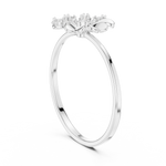 Diamond Ring for Women | Minimal Diamond Ring | Ozziva