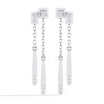 Diamond Drop Earrings | Refined Drops | Ozziva
