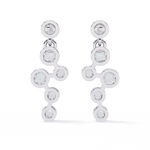 Diamond Stud Earrings for Women | Solitaire Stud | Ozziva