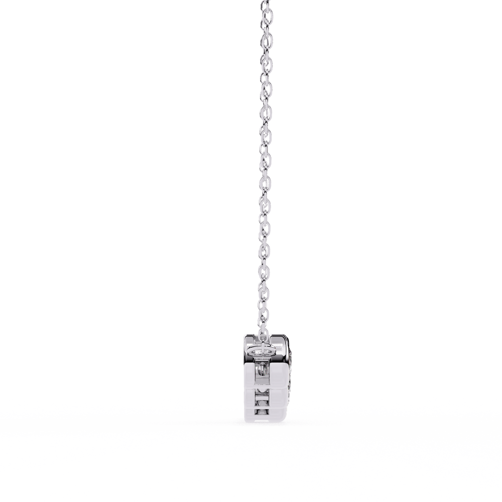 Diamond Pendant Necklace | Signature Pendant | Ozziva