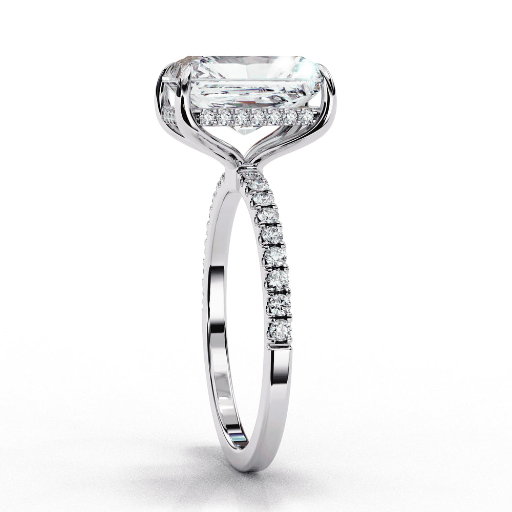 Diamond Ring for Women | Radiant Cut Ring | Ozziva