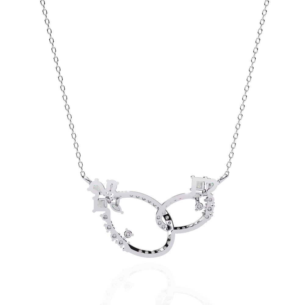Diamond Necklace for Women | Brilliant Cut | Ozziva