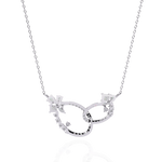 Diamond Necklace for Women | Brilliant Cut | Ozziva