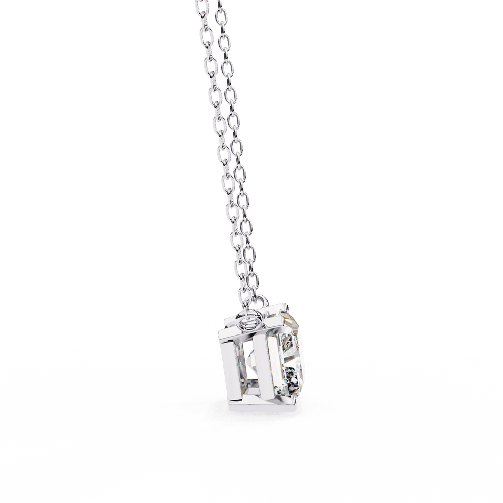 Diamond Pendant Necklace | Refined Pendant | Ozziva
