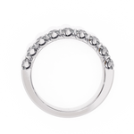 Diamond Band Ring for Women | Graduated Band | Ozziva
