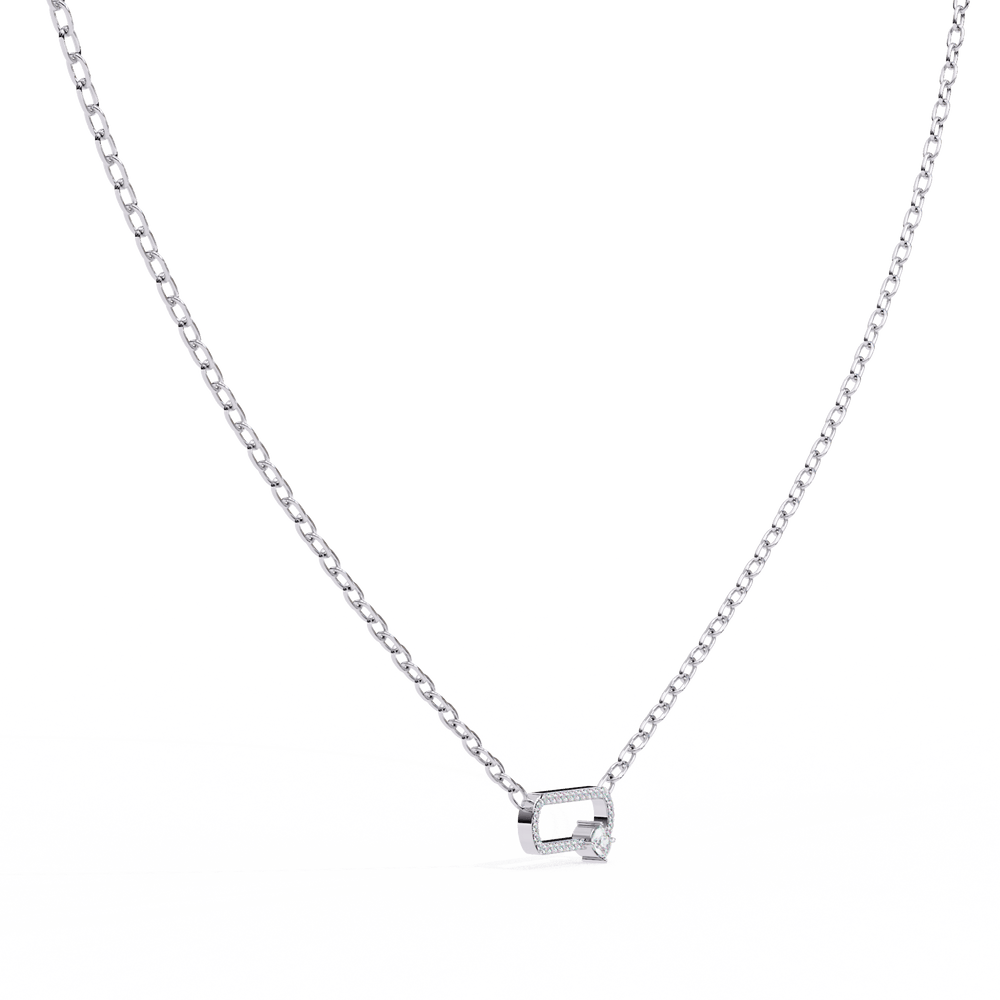 Diamond Pendant for Women | Sleek Pendant | Ozziva