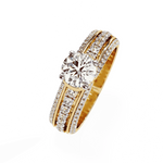 Diamond Ring for Women | Pavé Diamond Ring | Ozziva