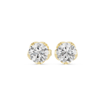 Diamond Stud Earrings | Minimal Diamond Studs | Ozziva