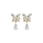 Diamond Earrings for Women | Sleek Diamond Hoops | Ozziva