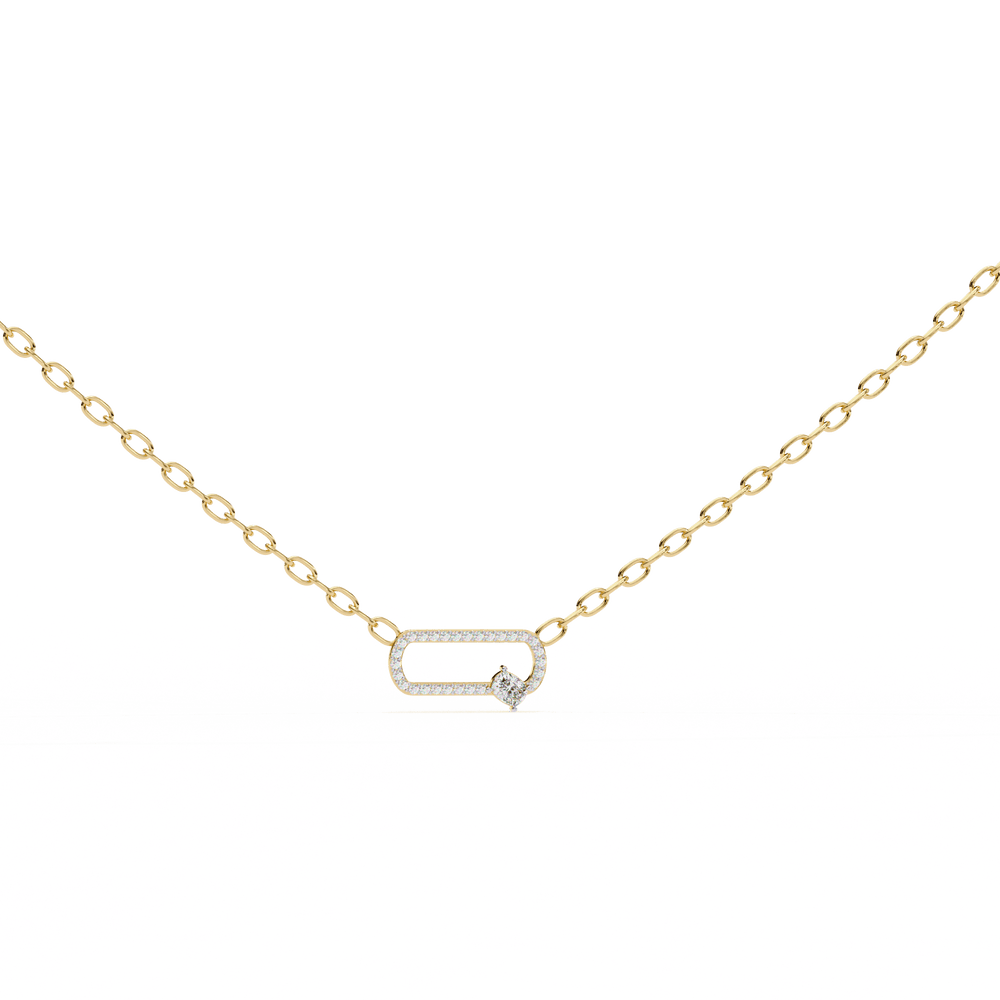Diamond Pendant for Women | Sleek Pendant | Ozziva