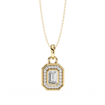 Gold Pendant for Women | Minimal Gold Pendant | Ozziva
