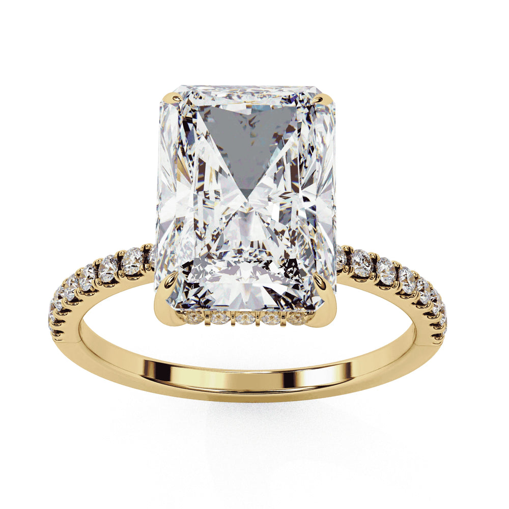 Diamond Ring for Women | Radiant Cut Ring | Ozziva