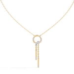 Diamond Necklace for Women | Circle Necklace | Ozziva