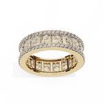 Diamond Eternity Ring | Princess Pavé Band | Ozziva