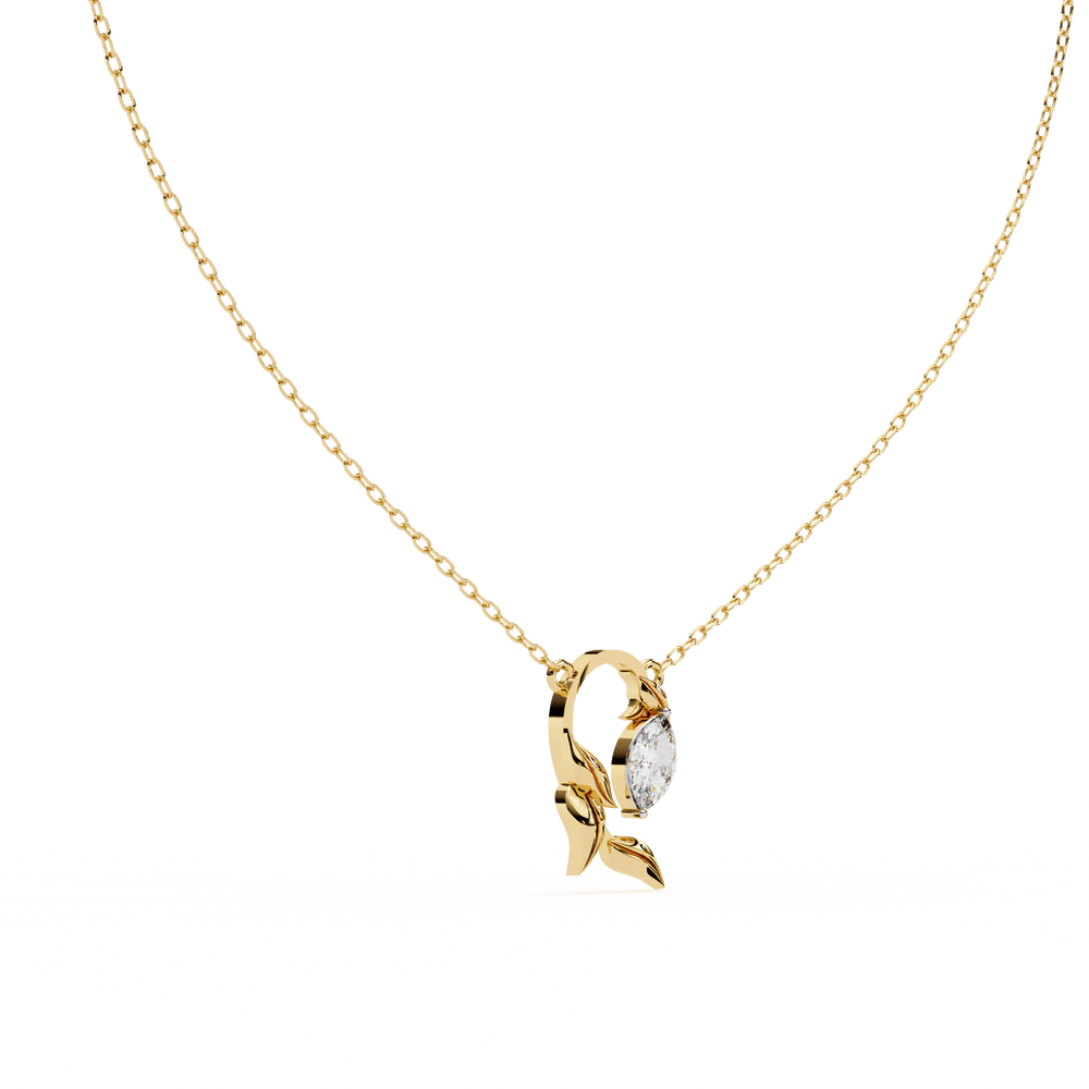 Diamond Pendant for Women | Petite Pendant | Ozziva
