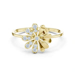 Diamond Ring for Women | Minimal Diamond Ring | Ozziva
