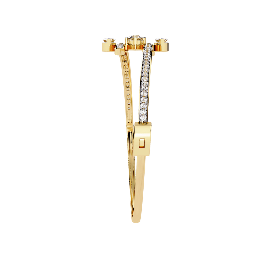 Diamond Bangle for Women | Refined Bangle | Ozziva