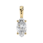 Diamond Pendant for Women | Marquise Pendant | Ozziva