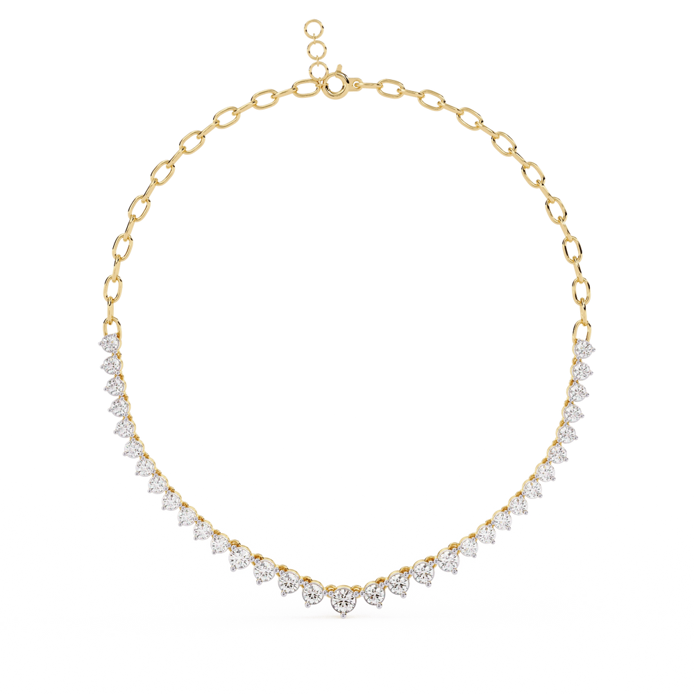 Diamond Necklace for Women | Solitaire Necklace | Ozziva