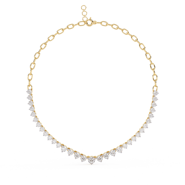 Diamond Necklace for Women | Solitaire Necklace | Ozziva