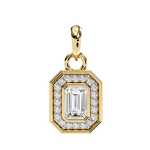 Gold Pendant for Women | Minimal Gold Pendant | Ozziva