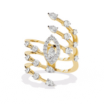 Diamond Ring for Women | Multi Band Ring | Ozziva