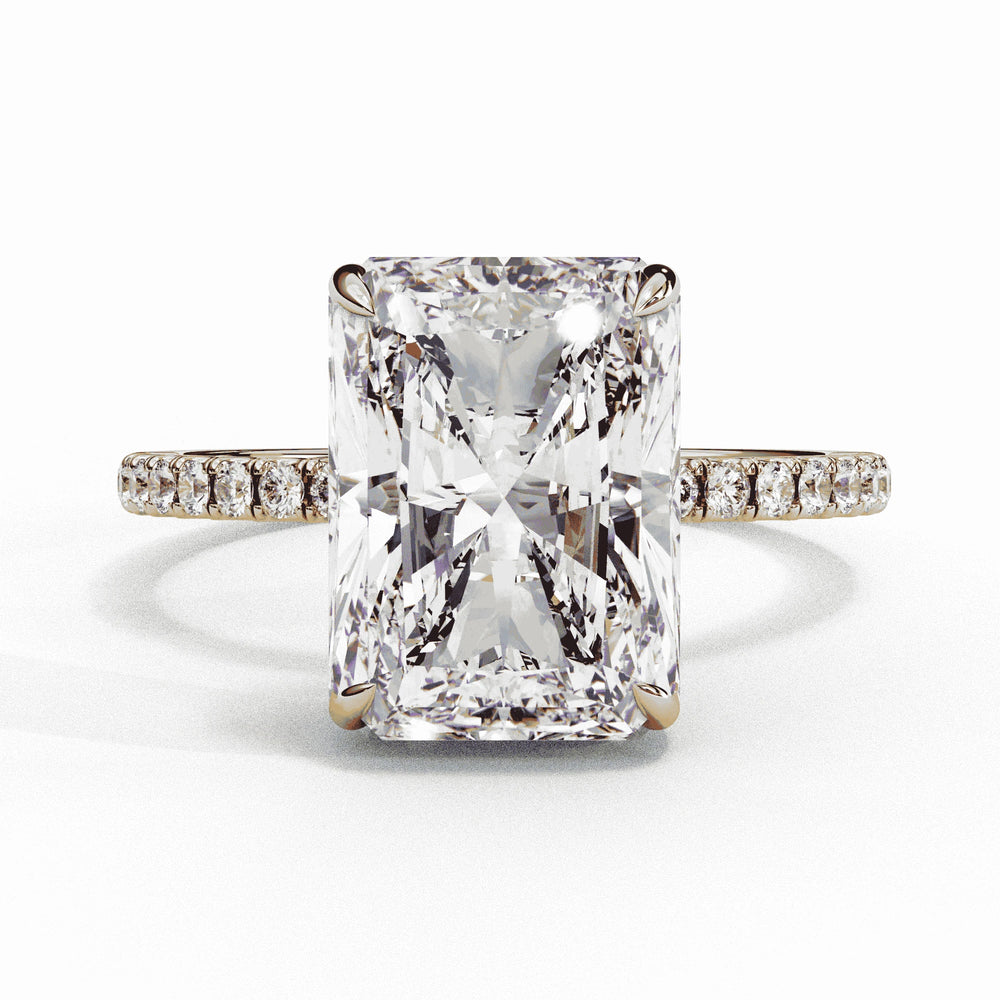 Diamond Ring for Women | Radiant Cut Ring | Ozziva